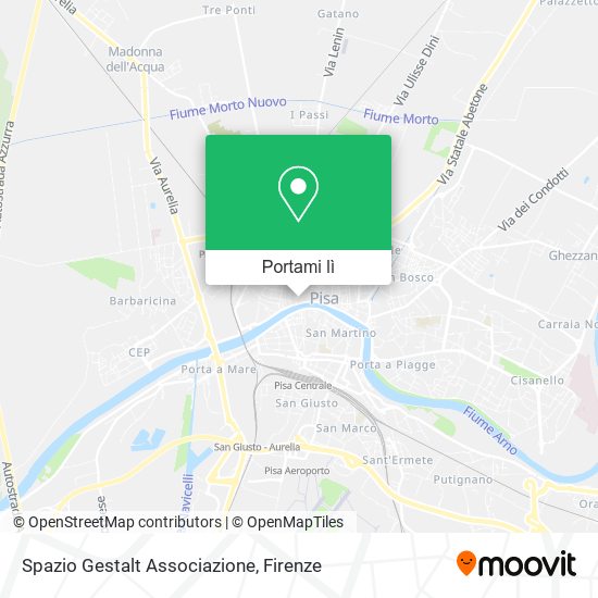 Mappa Spazio Gestalt Associazione