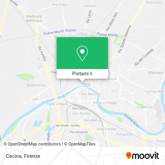 Mappa Cecina