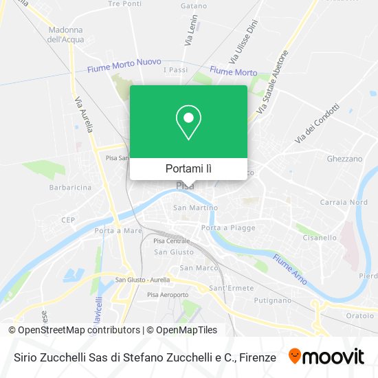 Mappa Sirio Zucchelli Sas di Stefano Zucchelli e C.