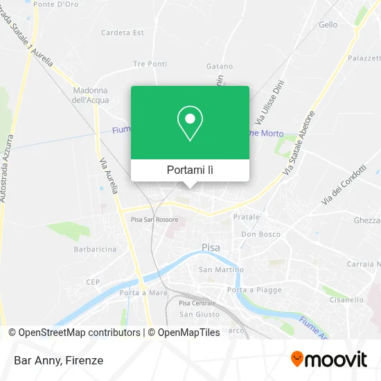 Mappa Bar Anny