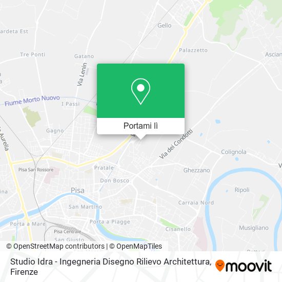 Mappa Studio Idra - Ingegneria Disegno Rilievo Architettura