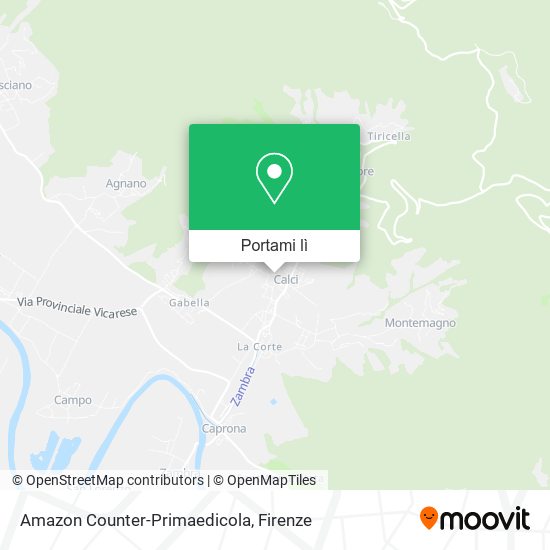 Mappa Amazon Counter-Primaedicola