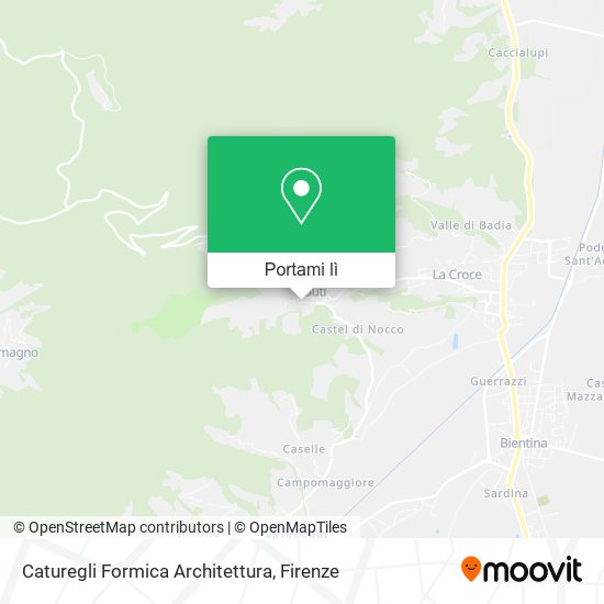 Mappa Caturegli Formica Architettura