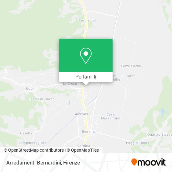 Mappa Arredamenti Bernardini