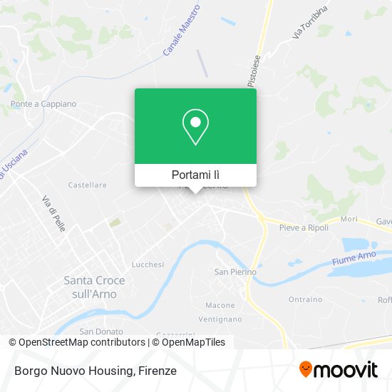 Mappa Borgo Nuovo Housing