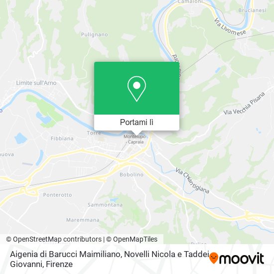 Mappa Aigenia di Barucci Maimiliano, Novelli Nicola e Taddei Giovanni