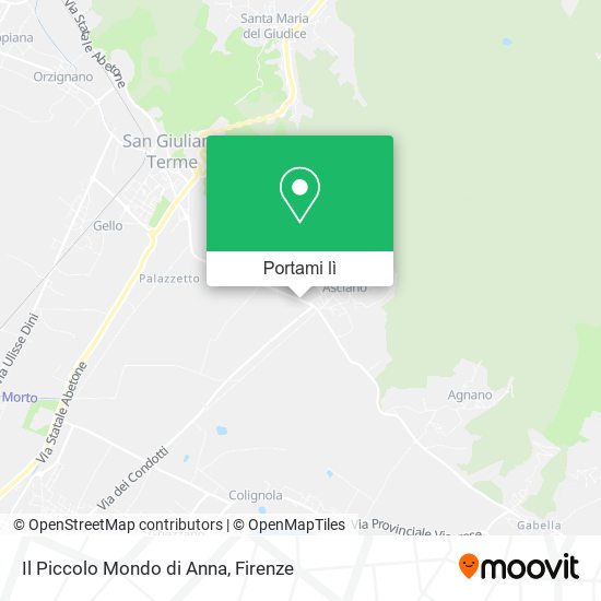 Mappa Il Piccolo Mondo di Anna