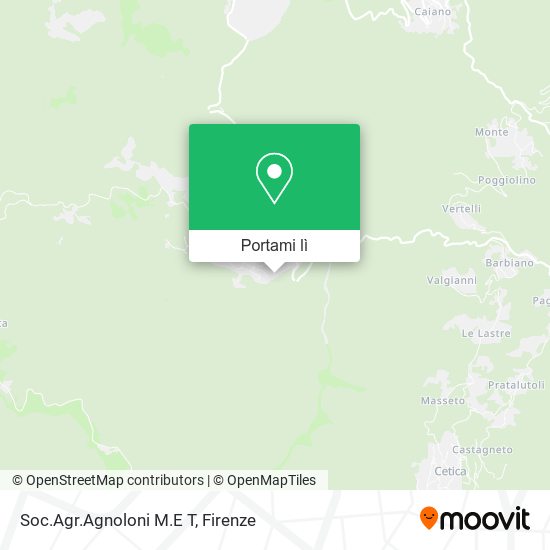 Mappa Soc.Agr.Agnoloni M.E T
