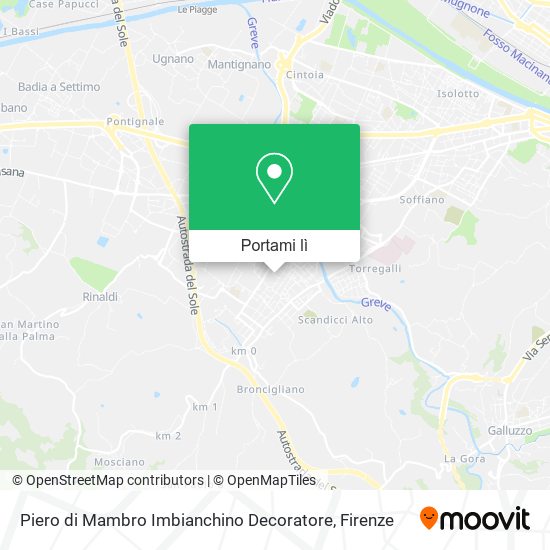 Mappa Piero di Mambro Imbianchino Decoratore