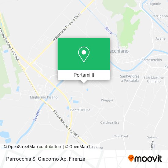 Mappa Parrocchia S. Giacomo Ap