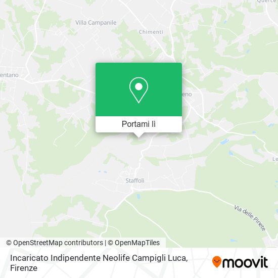 Mappa Incaricato Indipendente Neolife Campigli Luca