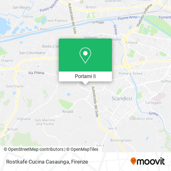 Mappa Rostkafe Cucina Casaunga