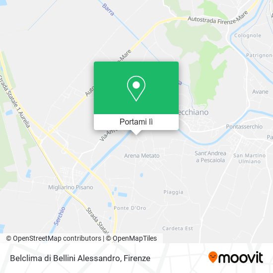 Mappa Belclima di Bellini Alessandro