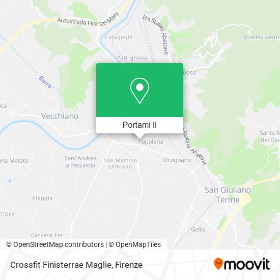 Mappa Crossfit Finisterrae Maglie