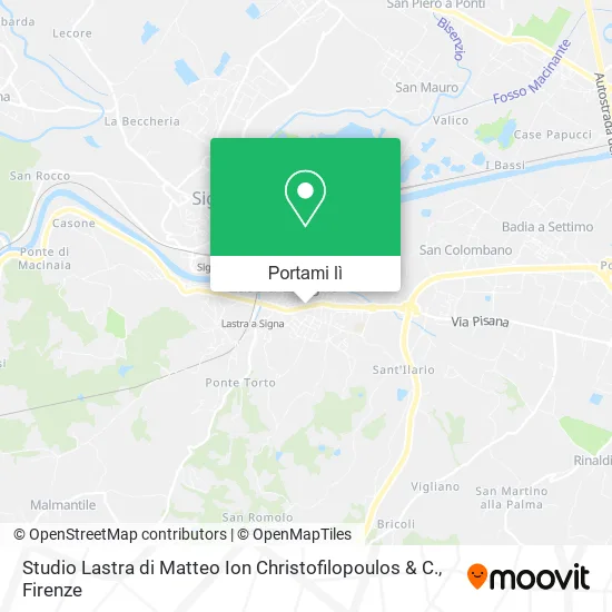 Mappa Studio Lastra di Matteo Ion Christofilopoulos & C.