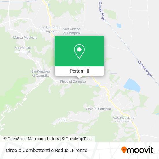 Mappa Circolo Combattenti e Reduci