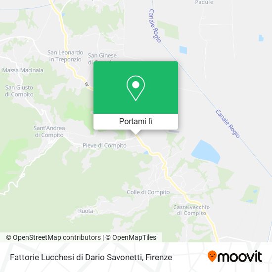 Mappa Fattorie Lucchesi di Dario Savonetti