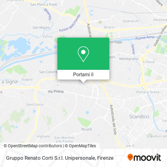 Mappa Gruppo Renato Corti S.r.l. Unipersonale
