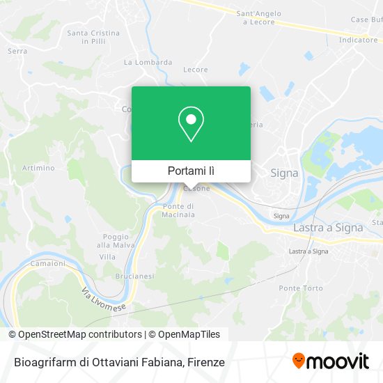 Mappa Bioagrifarm di Ottaviani Fabiana