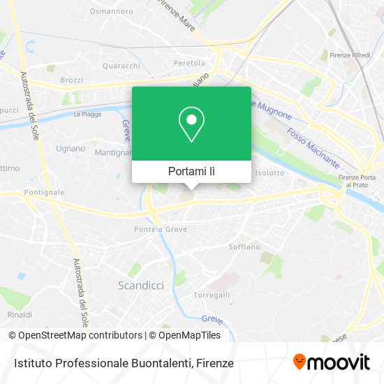 Mappa Istituto Professionale Buontalenti