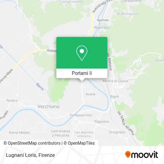 Mappa Lugnani Loris