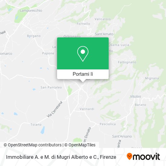 Mappa Immobiliare A. e M. di Mugri Alberto e C.