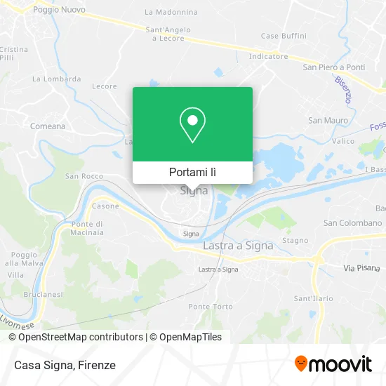 Mappa Casa Signa