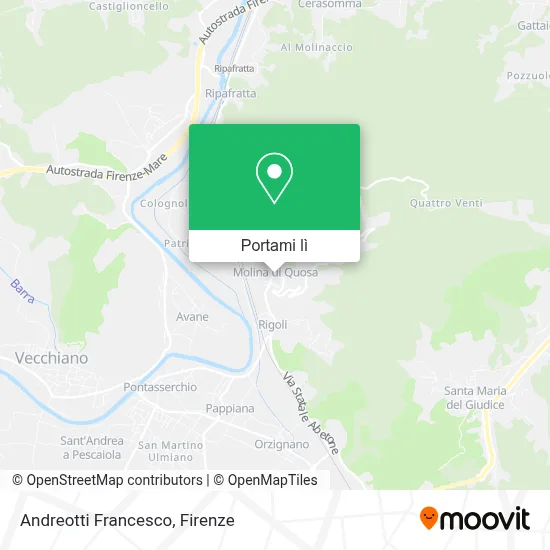 Mappa Andreotti Francesco