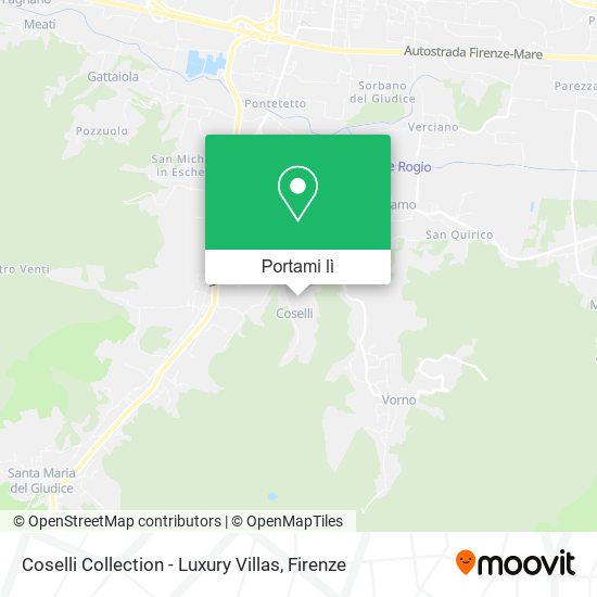 Mappa Coselli Collection - Luxury Villas