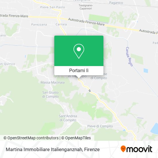 Mappa Martina Immobiliare Italienganznah