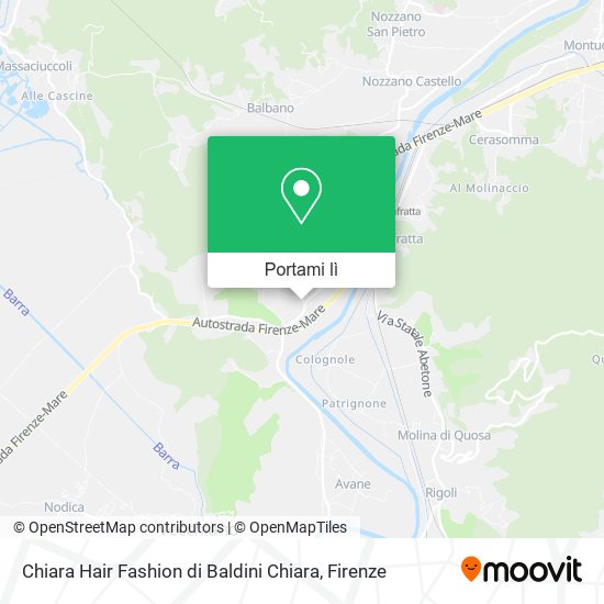 Mappa Chiara Hair Fashion di Baldini Chiara