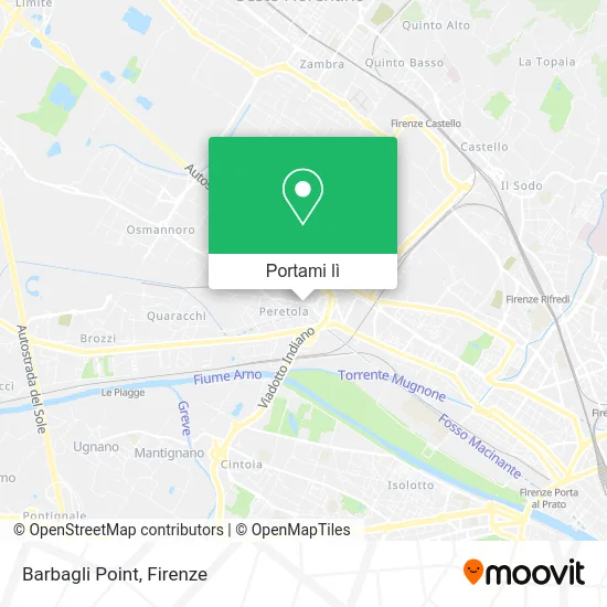 Mappa Barbagli Point