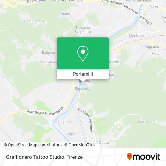 Mappa Graffionero Tattoo Studio