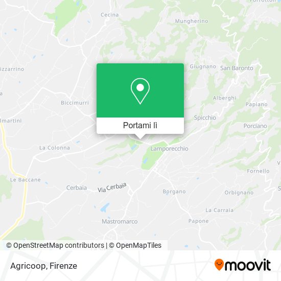 Mappa Agricoop