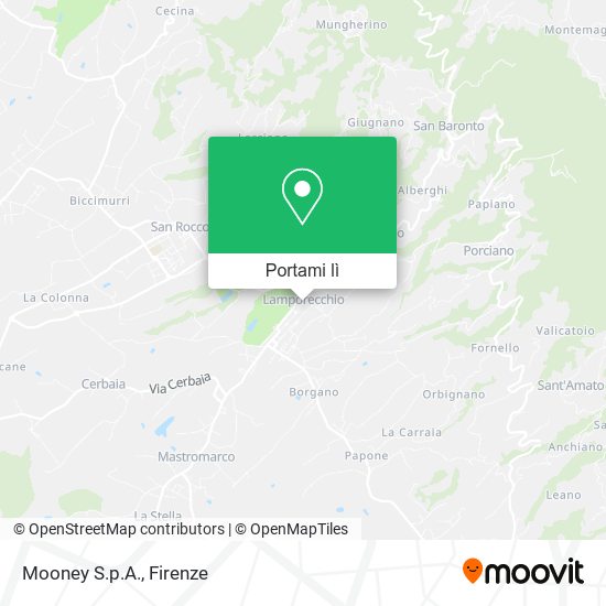 Mappa Mooney S.p.A.