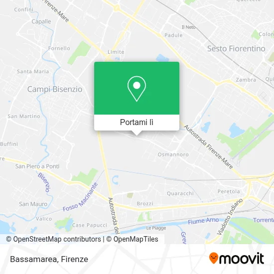 Mappa Bassamarea