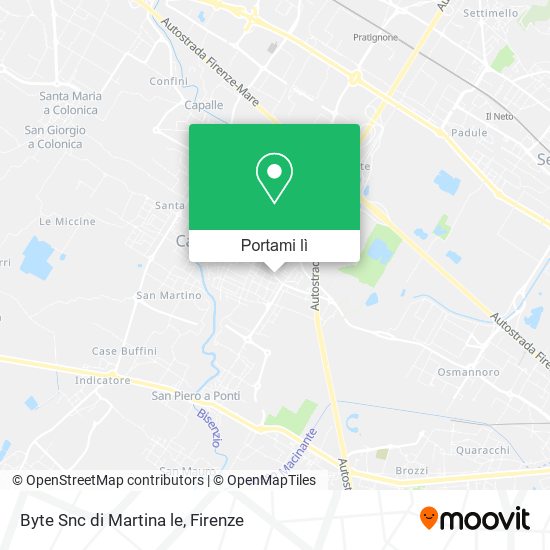 Mappa Byte Snc di Martina le