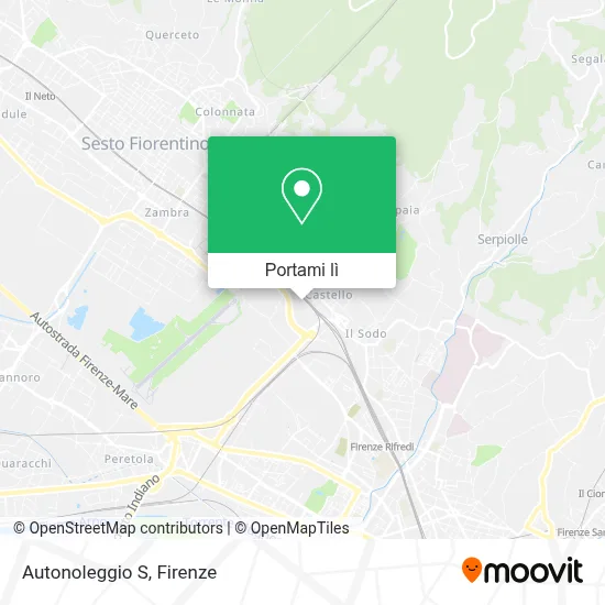 Mappa Autonoleggio S