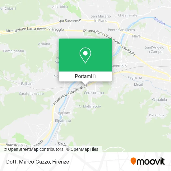 Mappa Dott. Marco Gazzo
