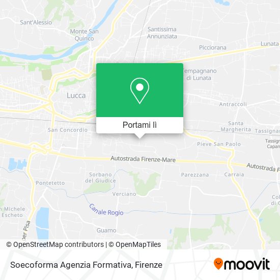 Mappa Soecoforma Agenzia Formativa