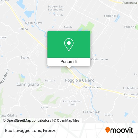 Mappa Eco Lavaggio Loris