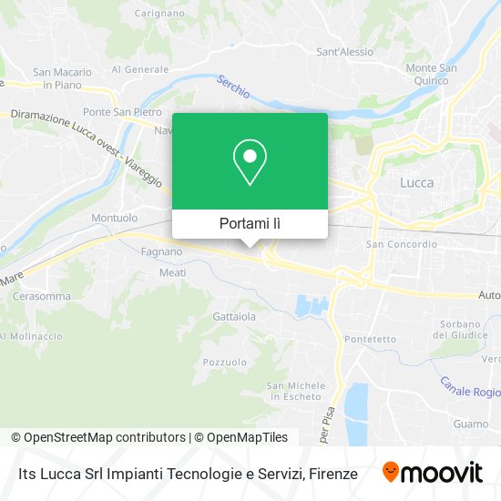 Mappa Its Lucca Srl Impianti Tecnologie e Servizi