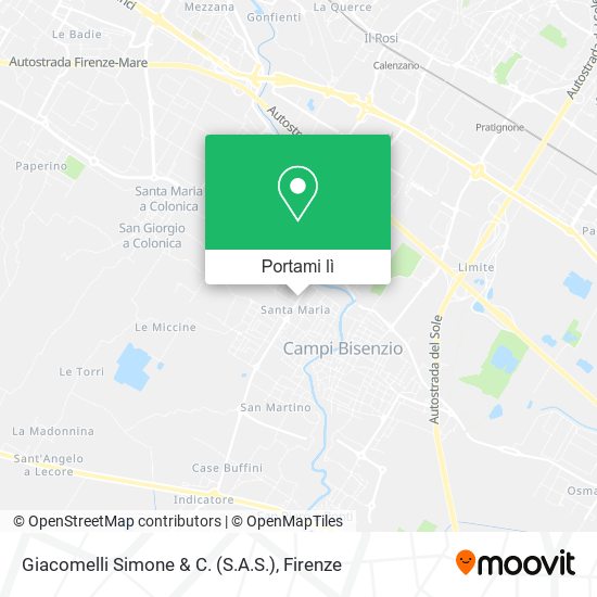 Mappa Giacomelli Simone & C. (S.A.S.)