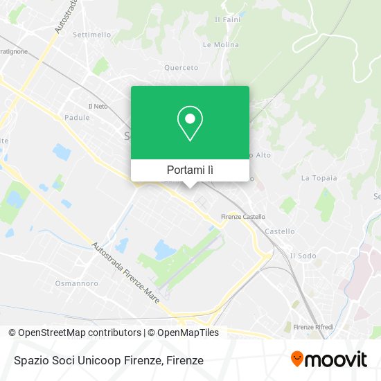 Mappa Spazio Soci Unicoop Firenze