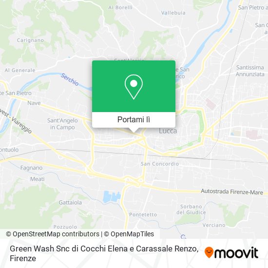 Mappa Green Wash Snc di Cocchi Elena e Carassale Renzo