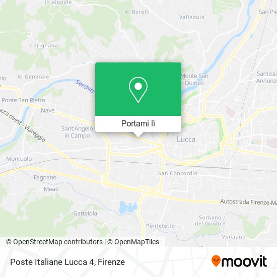 Mappa Poste Italiane Lucca 4