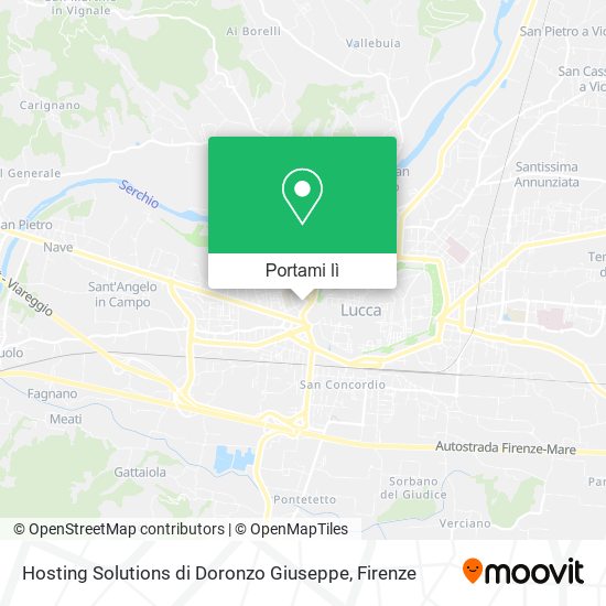 Mappa Hosting Solutions di Doronzo Giuseppe