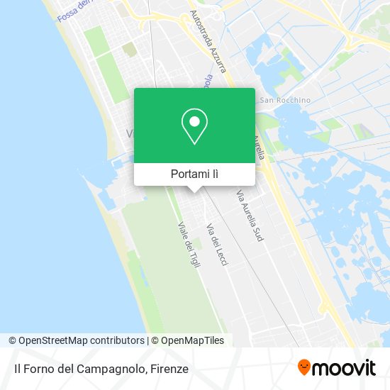 Mappa Il Forno del Campagnolo