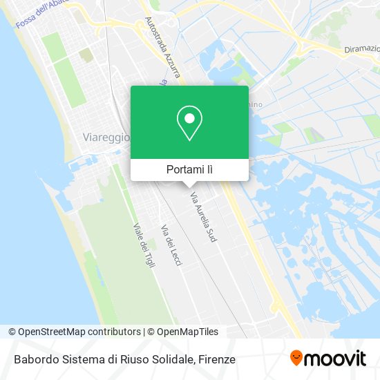 Mappa Babordo Sistema di Riuso Solidale