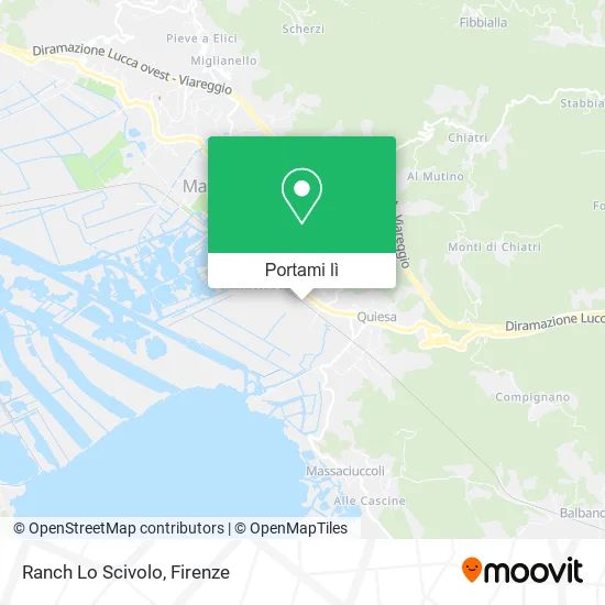 Mappa Ranch Lo Scivolo